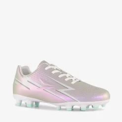 Dutchy MG kinder voetbalschoenen roze wit