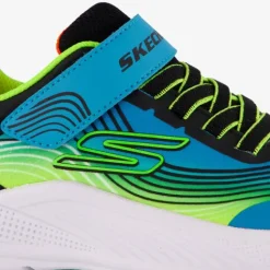 Skechers Microspec Advance sneakers blauw Outlet