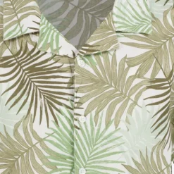 Name it jongens shirt met botanische print groen Hot