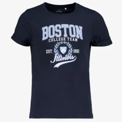Name it regular fit meisjes T-shirt Boston blauw Best