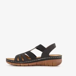 Natuform Naturform dames sandalen zwart Clearance