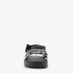 Only Shoes dames lak vissers sandalen zwart Online