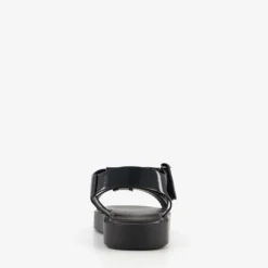 Only Shoes dames lak vissers sandalen zwart Online