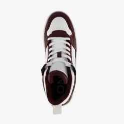 Only Shoes hoge dames sneakers wit rood Discount