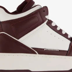 Only Shoes hoge dames sneakers wit rood Discount