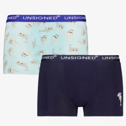 Unsigned 2-pack jongens boxershorts haaien Online