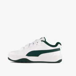 Puma Park Lifestyle Easy kinder sneakers wit groen