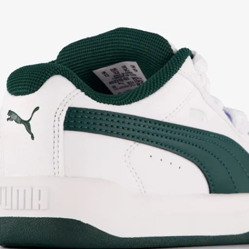 Puma Park Lifestyle Easy kinder sneakers wit groen
