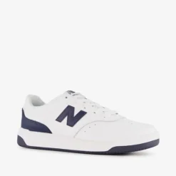 New Balance PSB80 leren jongens sneakers wit blauw Discount
