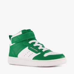 Skechers Quick Street jongens sneakers groen wit Best