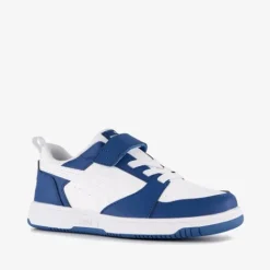 Puma Rebound V6 LO kinder sneakers wit blauw Clearance