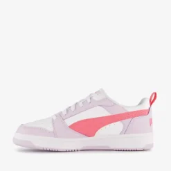 Puma Rebound V6 LO meisjes sneakers paars roze Clearance