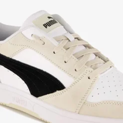 Puma Rebound V6 Low heren sneakers wit Outlet