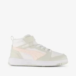 Puma Rebound V6 Mid AC+ kinder sneakers grijs
