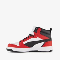 Puma Rebound V6 Mid jongens sneakers rood zwart Sale
