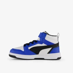 Puma Rebound V6 Mid kinder dames sneakers blauw Clearance