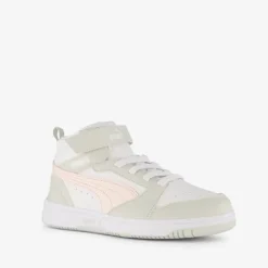 Puma Rebound V6 Mid meisjes sneakers grijs Outlet