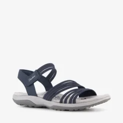 Skechers Reggae Slim Coffee dames sandalen blauw Best