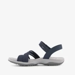 Skechers Reggae Slim Coffee dames sandalen blauw Best