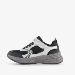 Skechers Retro-Graph jongens sneakers zwart grijs