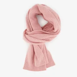 Scapino Ribgebreide dames sjaal roze Discount