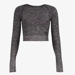 Osaga Seamless dames cropped sport top grijs Outlet