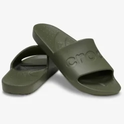 Crocs Slide heren badslippers army Hot