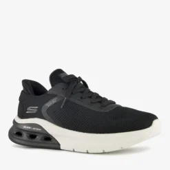 Skechers Slip-ins: BOBS Sport Arc Wave 2.0 heren sneakers zwart Outlet