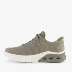 Skechers Slip-ins: BOBS Sport Arc Wave 2.0 heren sneakers beige Sale