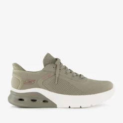 Skechers Slip-ins: BOBS Sport Arc Wave 2.0 heren sneakers beige Sale