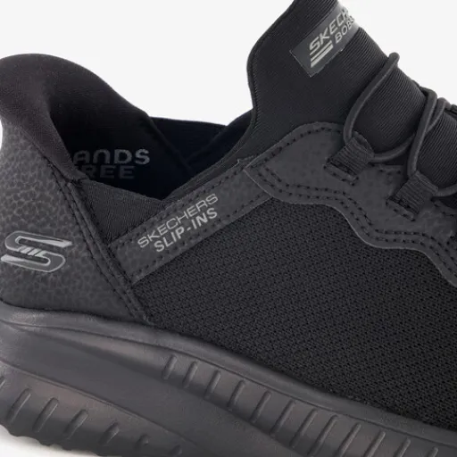 Skechers Slip-ins Bobs Sport dames sneakers zwart Best