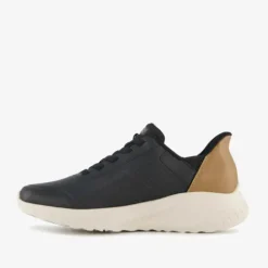 Skechers Slip-ins: BOBS Sport Squad heren sneakers zwart goud Sale