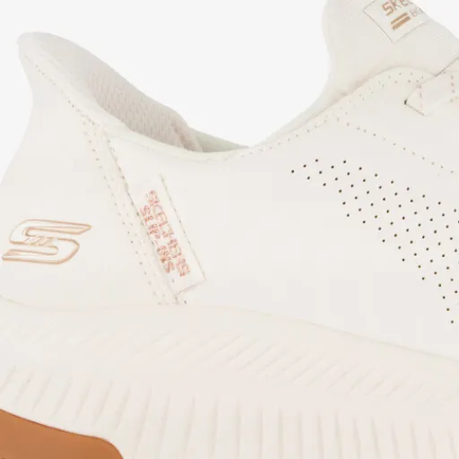 Skechers Slip-ins: BOBS Squad 4 dames sneakers wit