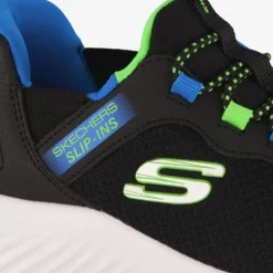 Skechers Slip-ins Bounder jongens sneakers zwart Sale