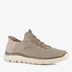 Skechers Slip-ins heren sneakers beige Outlet