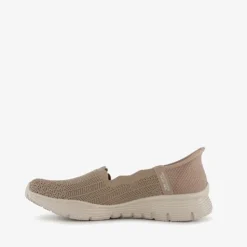 Skechers Slip-ins: Seager dames instappers beige New