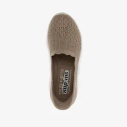 Skechers Slip-ins: Seager dames instappers beige New