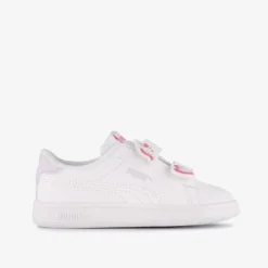 Puma Smash 3.0 Badges meisjes sneakers wit Discount