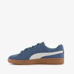 Puma Smash 3.0 leren dames sneakers blauw Clearance