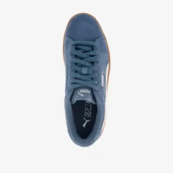 Puma Smash 3.0 leren dames sneakers blauw Clearance