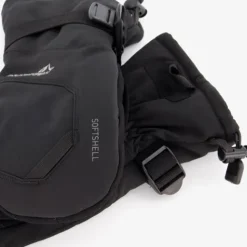 Mountain Peak Softshell skiwanten zwart