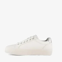 s.Oliver dames sneakers wit zilver Clearance