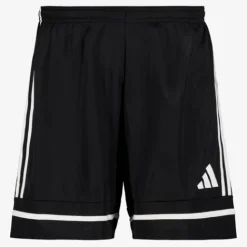 Adidas Squa25 heren sportshort zwart wit Outlet