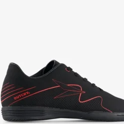 Dutchy Striker IC kinder zaalschoenen zwart rood Outlet