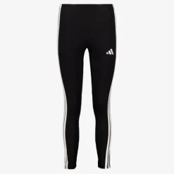 Adidas 3-Stripes dames sportlegging zwart wit New