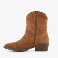 Harper Suède dames western boots cognac