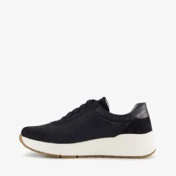 Hush Puppies Suede dames sneakers blauw Online