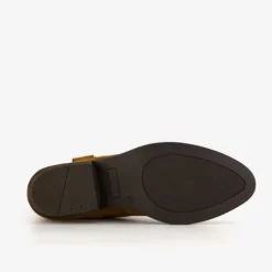 Harper Suede dames western enkellaarsjes met hak Online