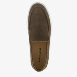 Van Beers Suede heren instappers Outlet