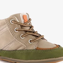 Groot Suede jongens babyschoenen grijs groen Online